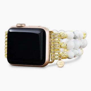 Cape Diablo Howlite Spirit Stretch Apple Watch Strap - All About Me Boutique