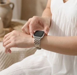 Cape Diablo Womans Braided Apple Watch Strap - All About Me Boutique