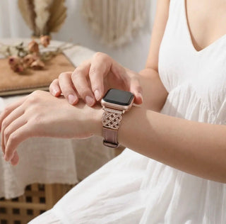 Cape Diablo Womans Braided Apple Watch Strap - All About Me Boutique