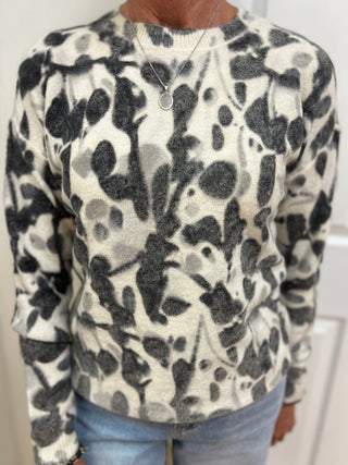 Charlie B Reversible Crew Neck Sweater - All About Me Boutique
