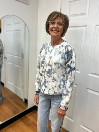 Charlie B Reversible Crew Neck Sweater - All About Me Boutique