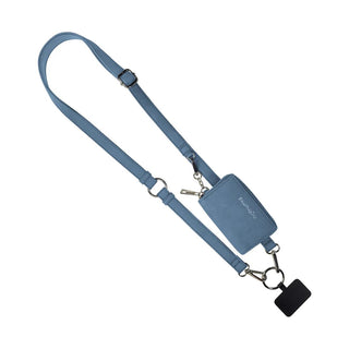 Clip & Go Brushed Vegan Leather Strap With Pouch - All About Me Boutique