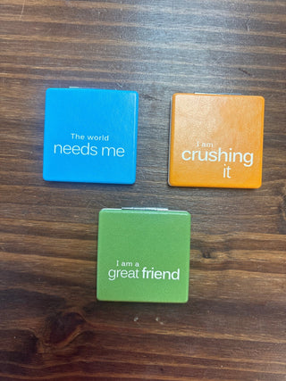 Demdaco Positive Sentiment Pocket Mirrors - All About Me Boutique