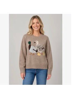 Duck Family Crewneck Sweater - All About Me Boutique