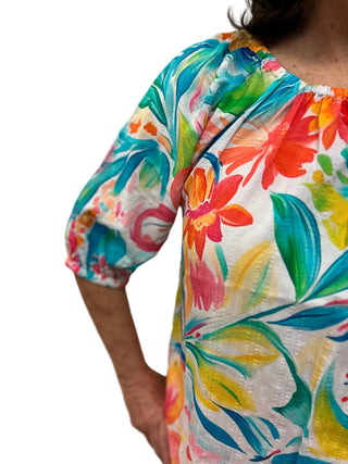 Ethyl Beach House Chic Blouse - All About Me Boutique