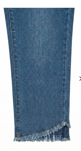 Ethyl - The Refined Rebel Crop Jeans - All About Me Boutique