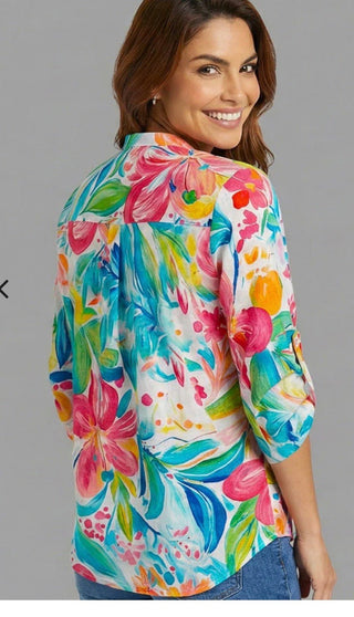 Ethyl Wardrobe Wonder Blouse - All About Me Boutique