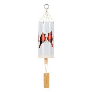 Cardinals On A Wire Wind Chime by Demdaco - All About Me Boutique