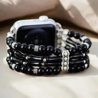 Moonlight Agate Stretch Apple Watch Band by Cape Diablo - All About Me Boutique