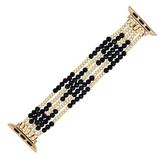 Luxury Link Stretch Apple Watch Band by Cape Diablo - All About Me Boutique