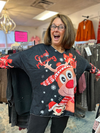 Festive Italian Sweaters - All About Me Boutique