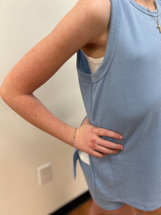 GG Waffle Knit Updated Tank - All About Me Boutique