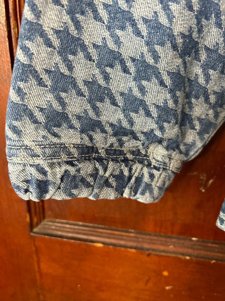 Hay - Girls Houndstooth Denim Jacket (JKA) - All About Me Boutique