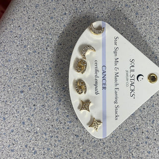 Zodiac Sign Mix & Match Earring Stacks by Soul Stacks - All About Me Boutique