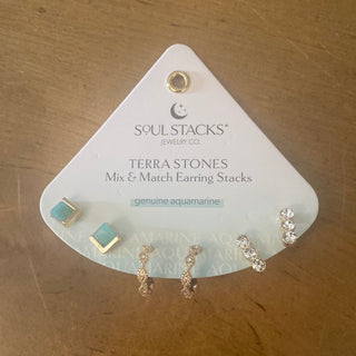 Terra Stone Earring Stacks by Soul Stacks - All About Me Boutique