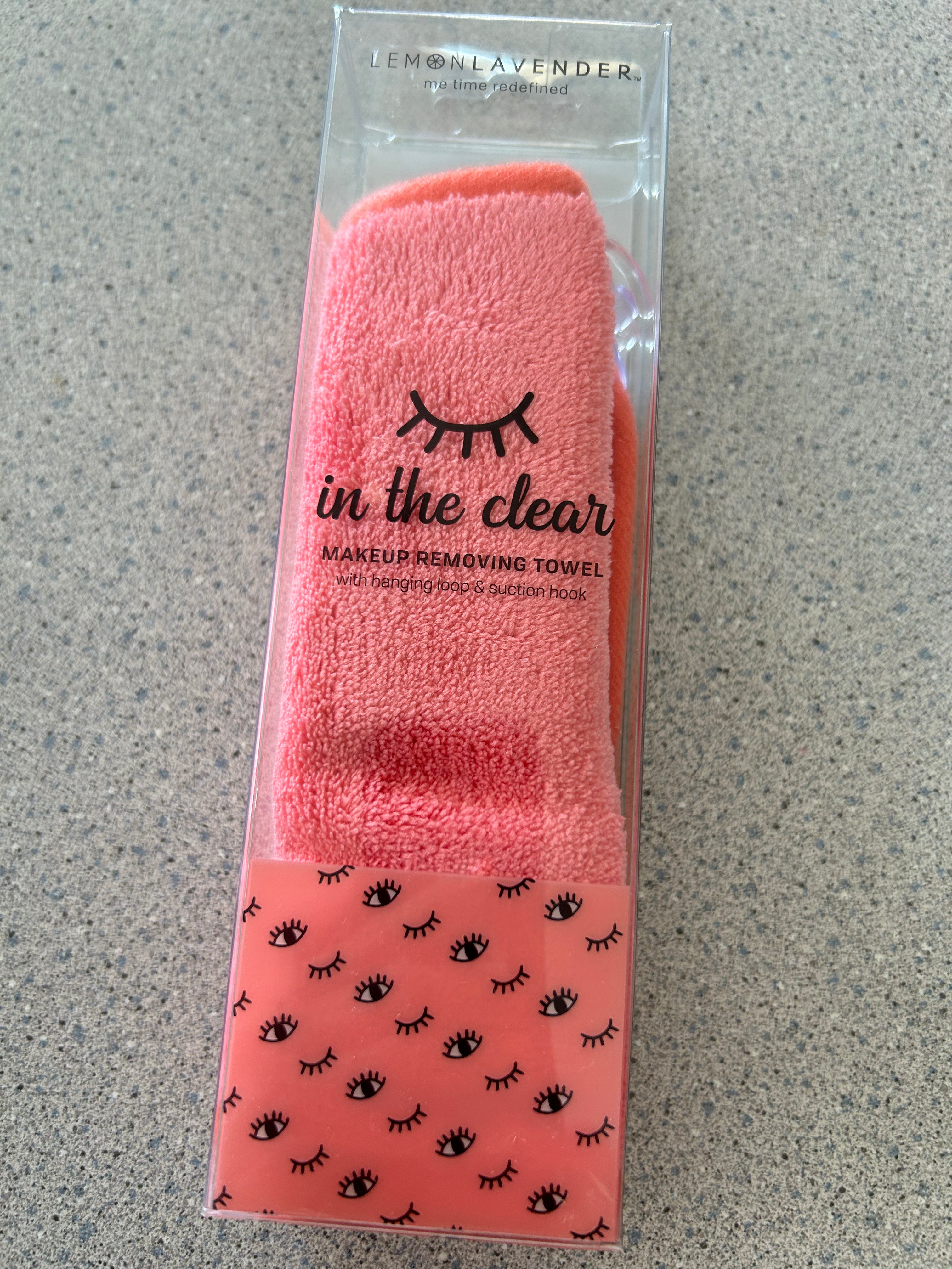 In The Clear Makeup Removing Towel