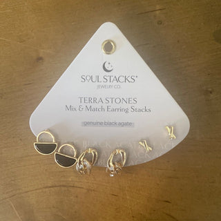 Terra Stone Earring Stacks by Soul Stacks - All About Me Boutique