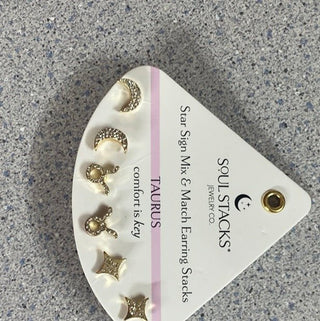 Zodiac Sign Mix & Match Earring Stacks by Soul Stacks - All About Me Boutique
