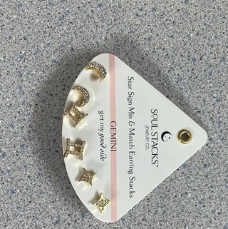 Zodiac Sign Mix & Match Earring Stacks by Soul Stacks - All About Me Boutique