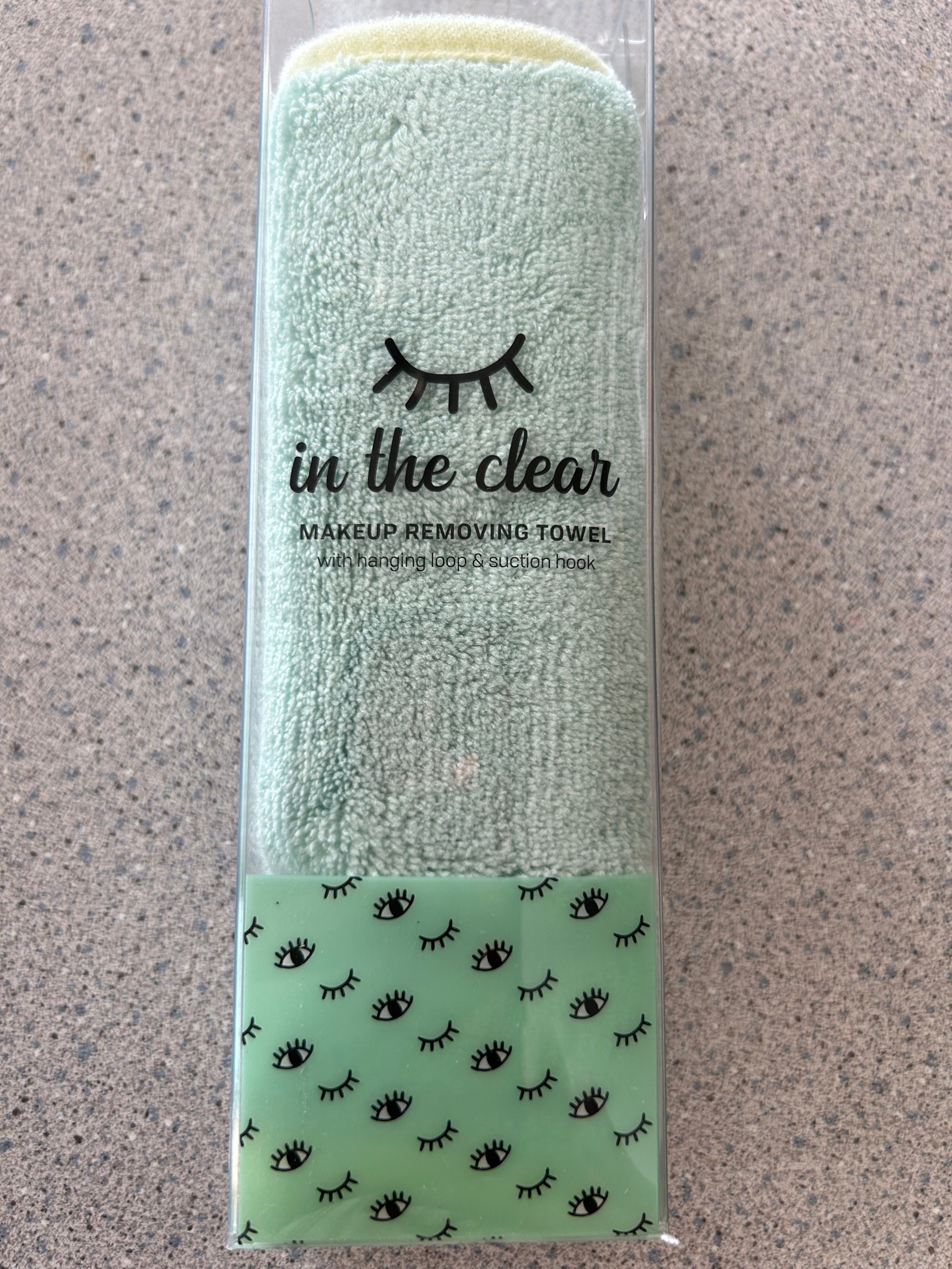 In The Clear Makeup Removing Towel