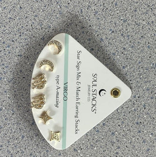 Zodiac Sign Mix & Match Earring Stacks by Soul Stacks - All About Me Boutique