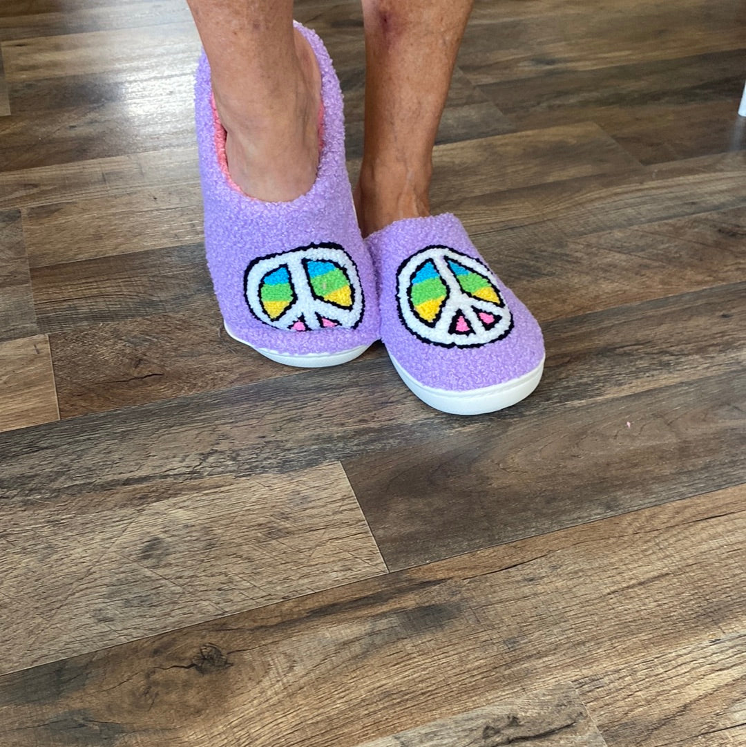 DM - Two Left Feet Fuzzy Lounge Slippers (Gina B’s)