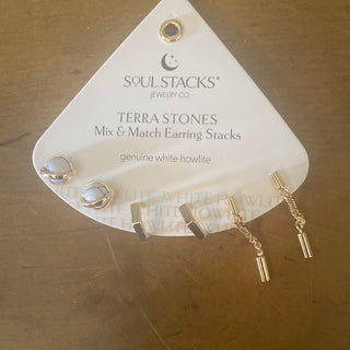 Terra Stone Earring Stacks by Soul Stacks - All About Me Boutique