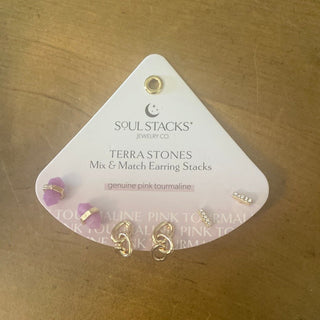 Terra Stone Earring Stacks by Soul Stacks - All About Me Boutique
