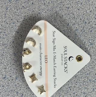 Zodiac Sign Mix & Match Earring Stacks by Soul Stacks - All About Me Boutique