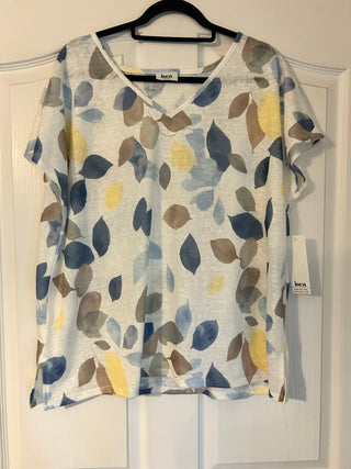 Isca Leaf It To Me Blouse - All About Me Boutique