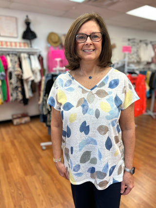 Isca Leaf It To Me Blouse - All About Me Boutique