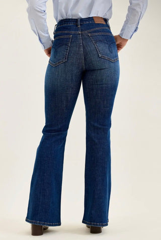 Judy Blue High-Waist Tummy Control Charlotte Flare Jeans - All About Me Boutique