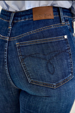 Judy Blue High-Waist Tummy Control Charlotte Flare Jeans - All About Me Boutique