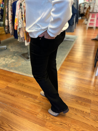 Judy Blue Petite Black Bootcut Jeans - All About Me Boutique