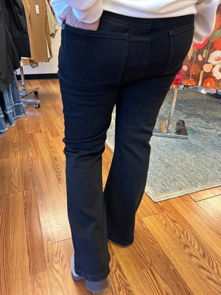 Judy Blue Petite Black Bootcut Jeans - All About Me Boutique