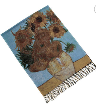 Kaleidoscope Famous Painting Print Shawls - All About Me Boutique