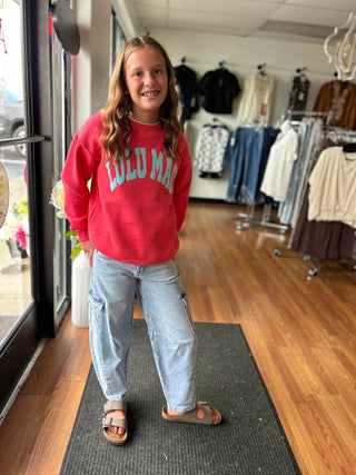 KanCan Girls Barrel Jeans - Cargo Pocket - All About Me Boutique
