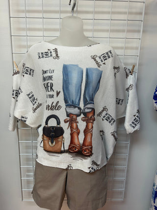 Ladies Italian Made Sweater - All About Me Boutique