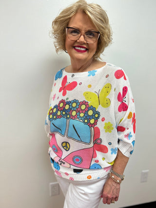 Ladies Italian Made Sweater - All About Me Boutique