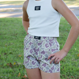 Lulu Mac Girls Light Camo Short