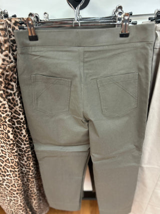 Lior Paris Rosie Slim Fit Pull - On Capri – High - Waist Stretch Trousers - All About Me Boutique
