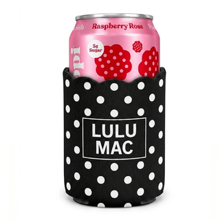 LuLu Mac Black & White Dot Koozie - All About Me Boutique