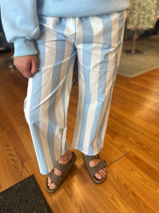 LuLu Mac Girls Darby Light Blue Pants - All About Me Boutique