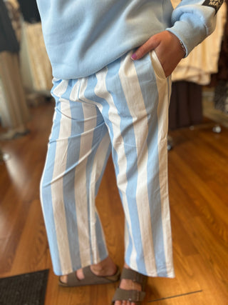LuLu Mac Girls Darby Light Blue Pants - All About Me Boutique