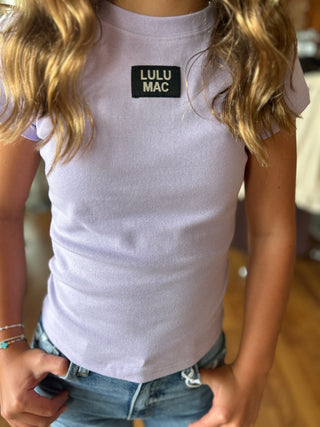 LuLu Mac Girls Lavender Baby Doll Top - All About Me Boutique