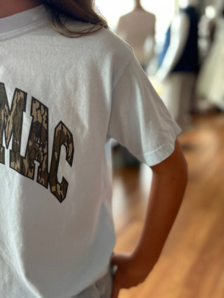 LuLu Mac Girls Mossy Oak Bottomland Chambray Comfort Colors Mossy Oak Tee - All About Me Boutique
