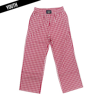 LuLu Mac Girls Red Gingham Pants - All About Me Boutique