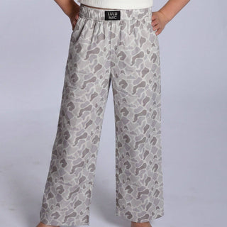 LuLu Mac Girls White Camo Pants - All About Me Boutique
