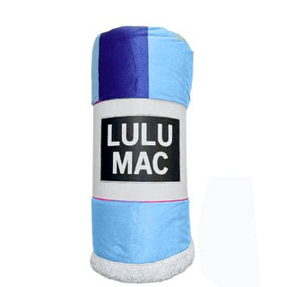 LuLu Mac Sherpa-Lined Throw Blanket - All About Me Boutique