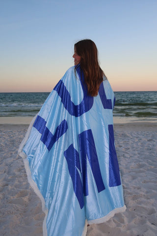 LuLu Mac Sherpa-Lined Throw Blanket - All About Me Boutique